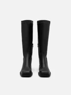 Marion Leather Knee Boots
