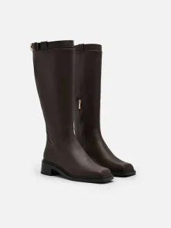 Marion Leather Knee Boots