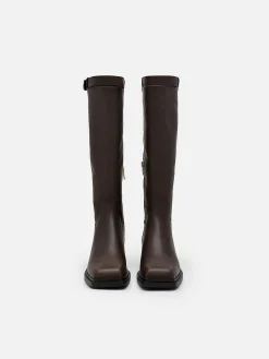 Marion Leather Knee Boots