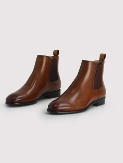 Meg Leather Chelsea Boots