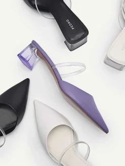 Megan Heel Mules