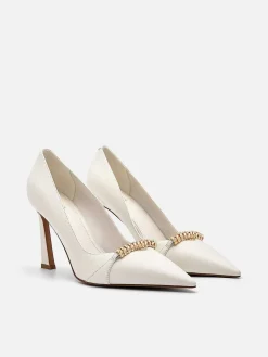 Mia Leather Heel Pumps