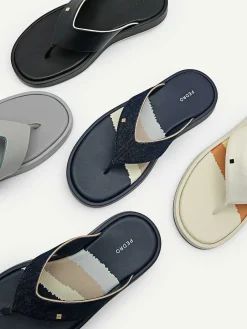 Microfiber Thong Sandals