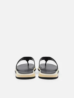 Microfiber Thong Sandals