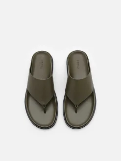 Microfiber Thong Sandals