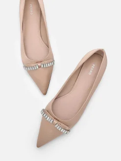 Mindy Satin Ballet Flats