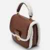 Mini Quilted Faux Fur Shoulder Bag