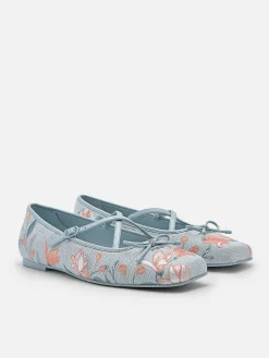 Nica Fabric Ballerina Flats