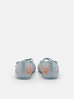 Nica Fabric Ballerina Flats
