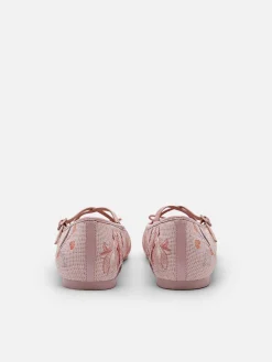 Nica Fabric Ballerina Flats