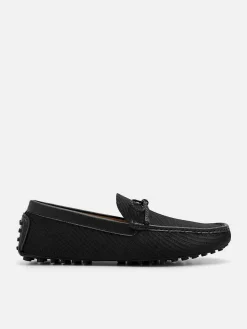 Nylon Bow Driving Shoes