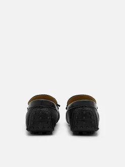Nylon Bow Driving Shoes