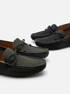 Nylon Bow Driving Shoes
