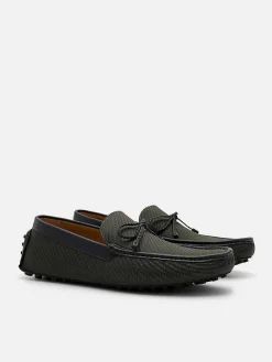 Nylon Bow Driving Shoes