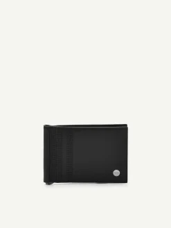 Oliver Leather Bi-Fold Card Holder With Money Clip