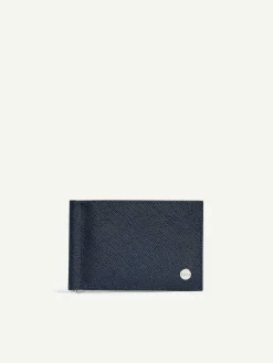 Oliver Leather Bi-Fold Money Clip Cardholder