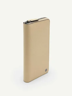 Oliver Long Textured Leather Wallet