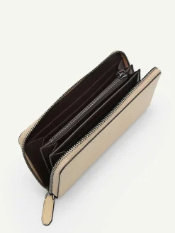 Oliver Long Textured Leather Wallet