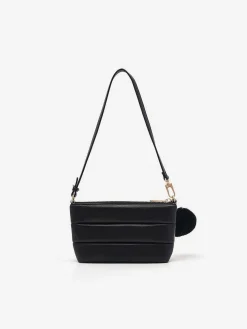 Padded Pouch With Fur Charm