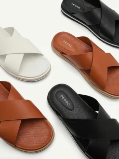 Pedro Icon Cross Strap Sandals