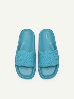 Pedro Icon Embossed Slide Sandals