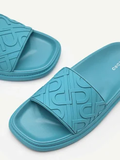 Pedro Icon Embossed Slide Sandals