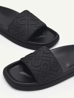 Pedro Icon Embossed Slide Sandals