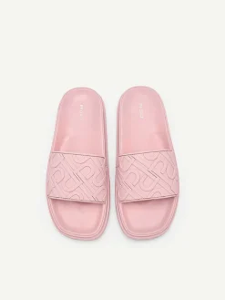 Pedro Icon Embossed Slide Sandals