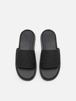Pedro Icon Jacquard Slide Sandals