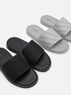 Pedro Icon Jacquard Slide Sandals