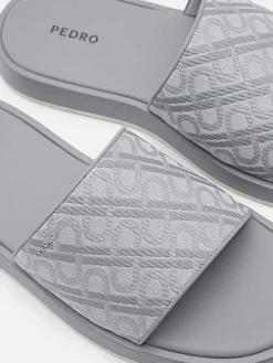 Pedro Icon Jacquard Slide Sandals