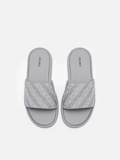 Pedro Icon Jacquard Slide Sandals