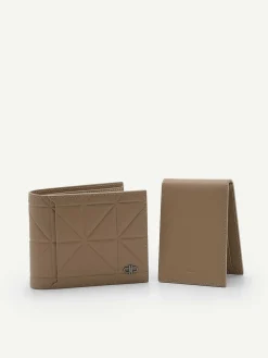 Pedro Icon Leather Bi-Fold Wallet In Pixel