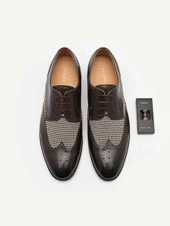 Pedro Icon Leather Brogue Derby Shoes