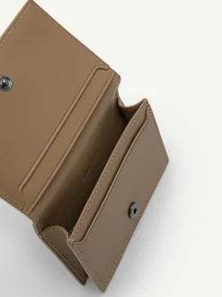 Pedro Icon Leather Card Holder In Pixel