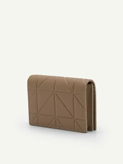 Pedro Icon Leather Card Holder In Pixel