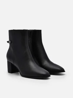 Pedro Icon Leather Heel Boots