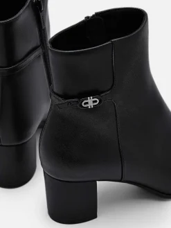 Pedro Icon Leather Heel Boots