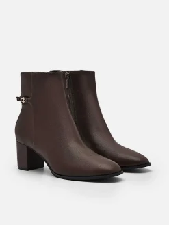 Pedro Icon Leather Heel Boots