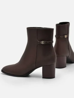 Pedro Icon Leather Heel Boots