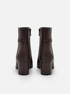 Pedro Icon Leather Heel Boots