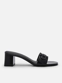 Pedro Icon Leather Heel Sandals