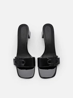 Pedro Icon Leather Heel Sandals