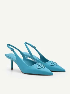 Pedro Icon Leather Slingback Pumps