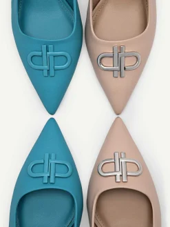Pedro Icon Leather Slingback Pumps
