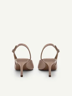 Pedro Icon Leather Slingback Pumps