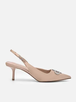 Pedro Icon Satin Pumps
