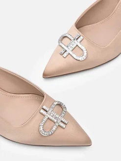 Pedro Icon Satin Pumps