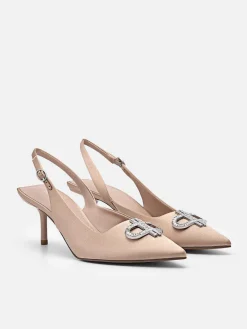 Pedro Icon Satin Pumps