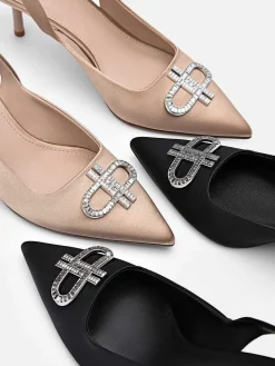 Pedro Icon Satin Pumps